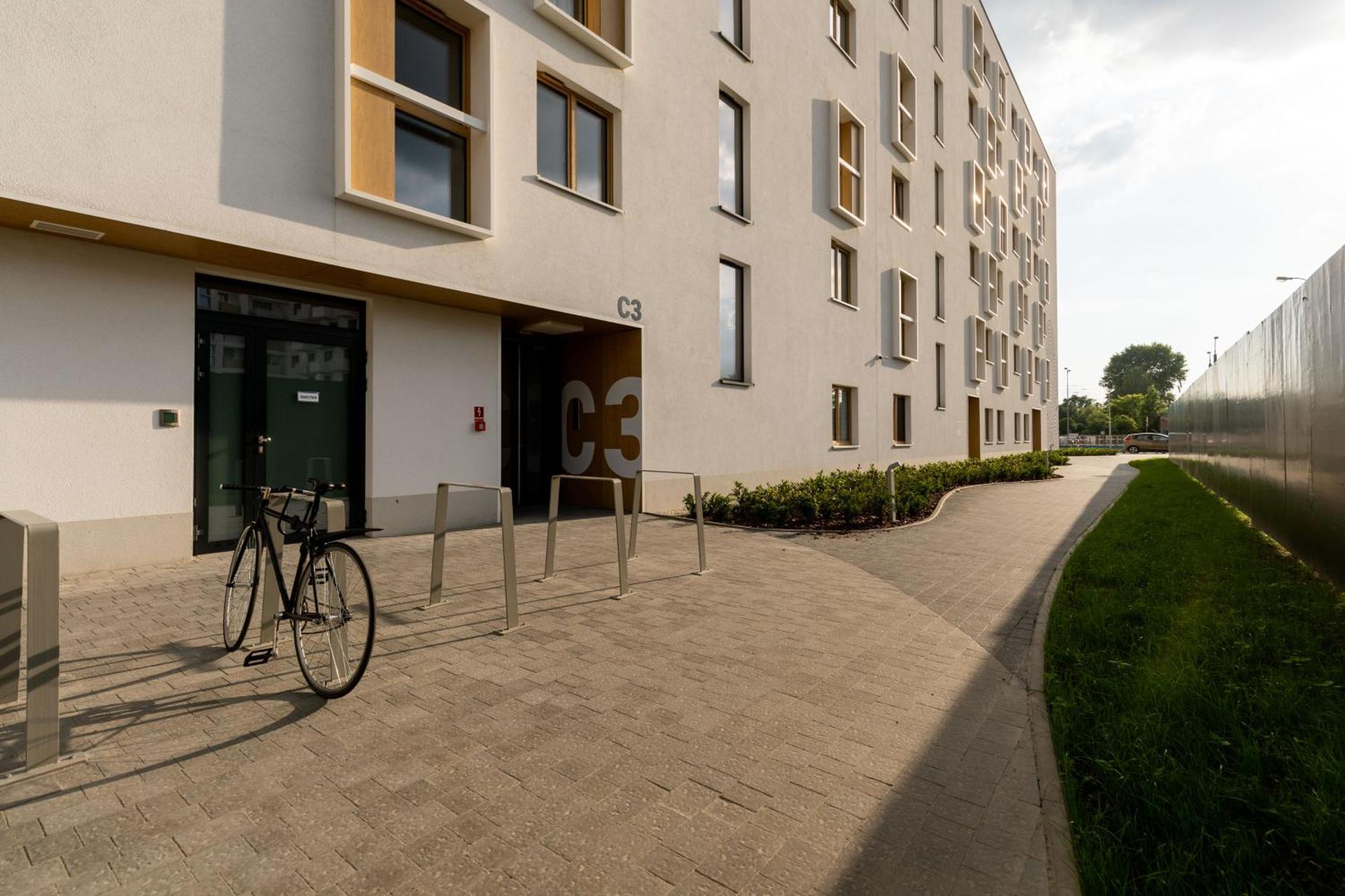 Saska Park Apartments Krakow Bagian luar foto