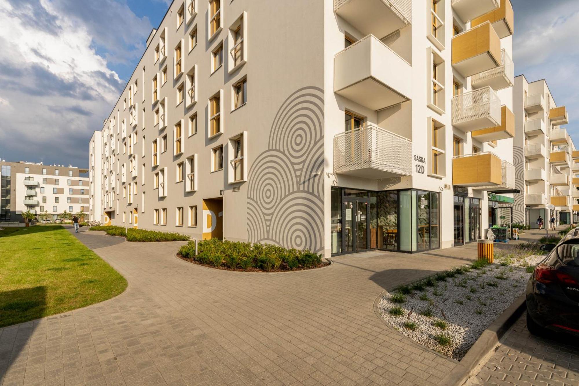 Saska Park Apartments Krakow Bagian luar foto