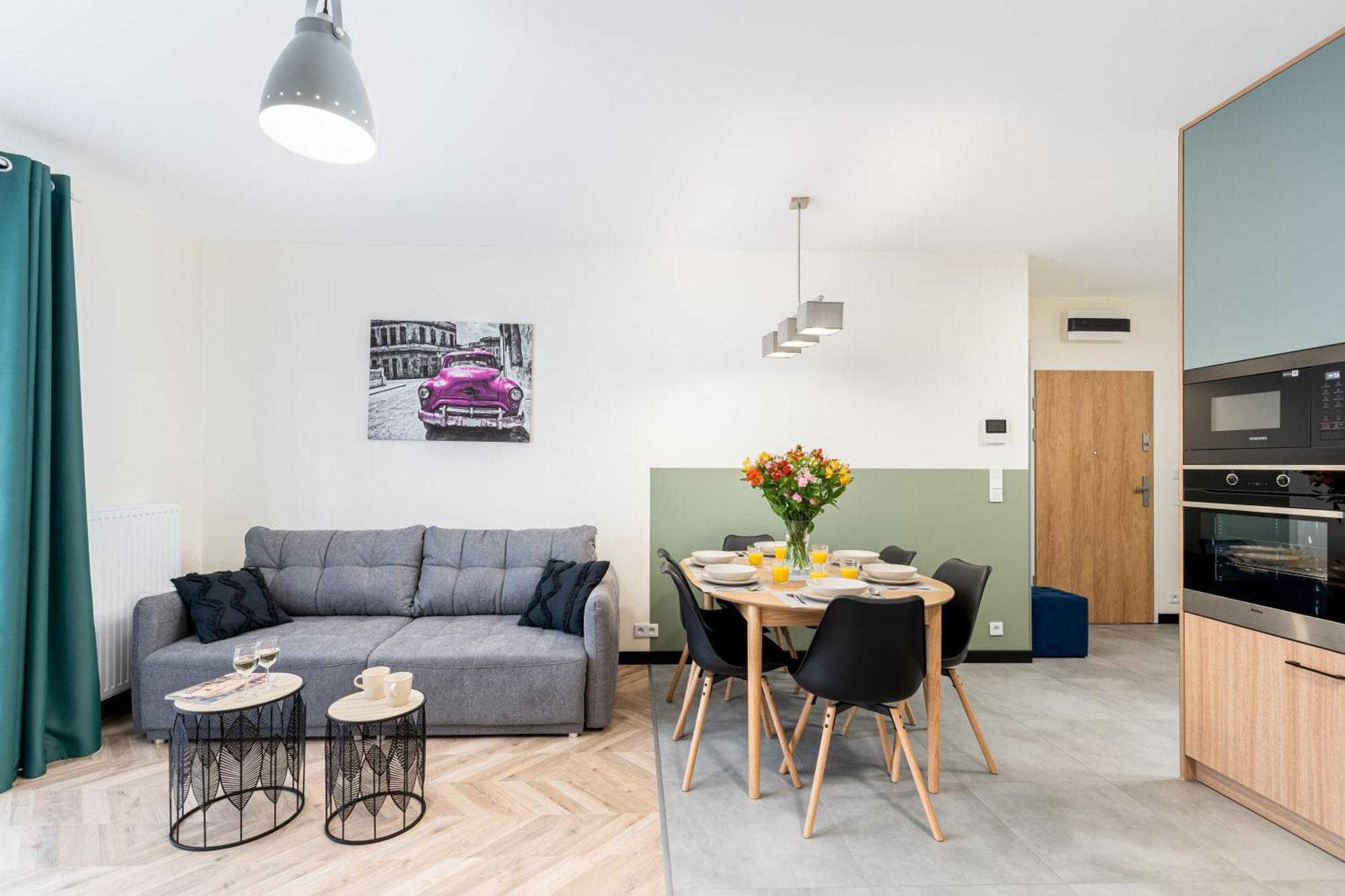 Saska Park Apartments Krakow Bagian luar foto