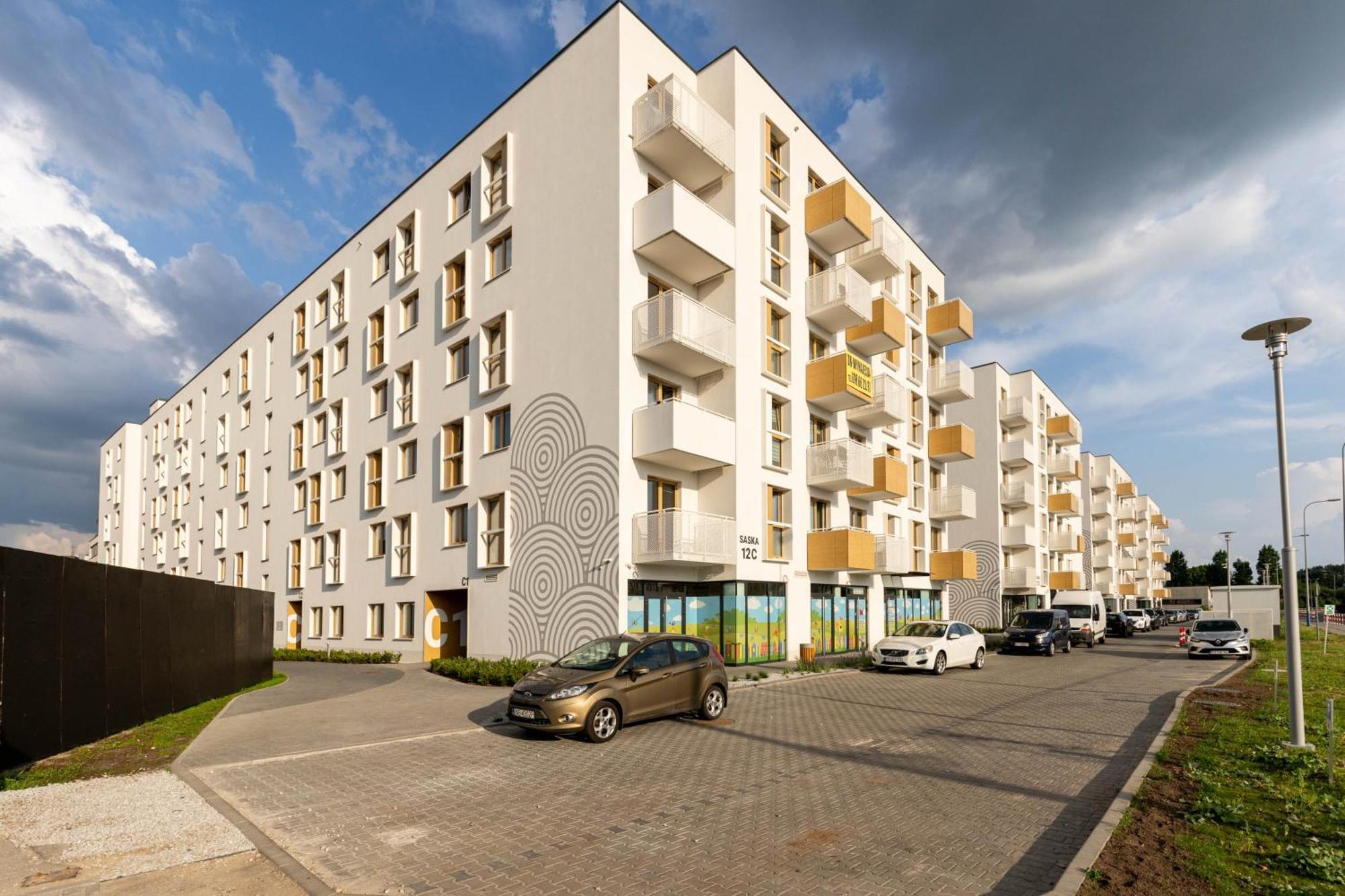 Saska Park Apartments Krakow Bagian luar foto