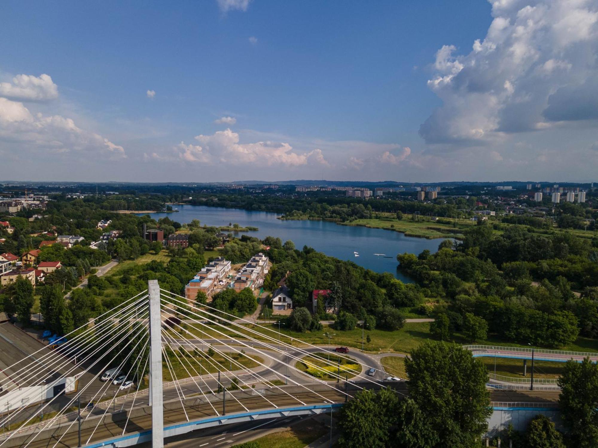Saska Park Apartments Krakow Bagian luar foto