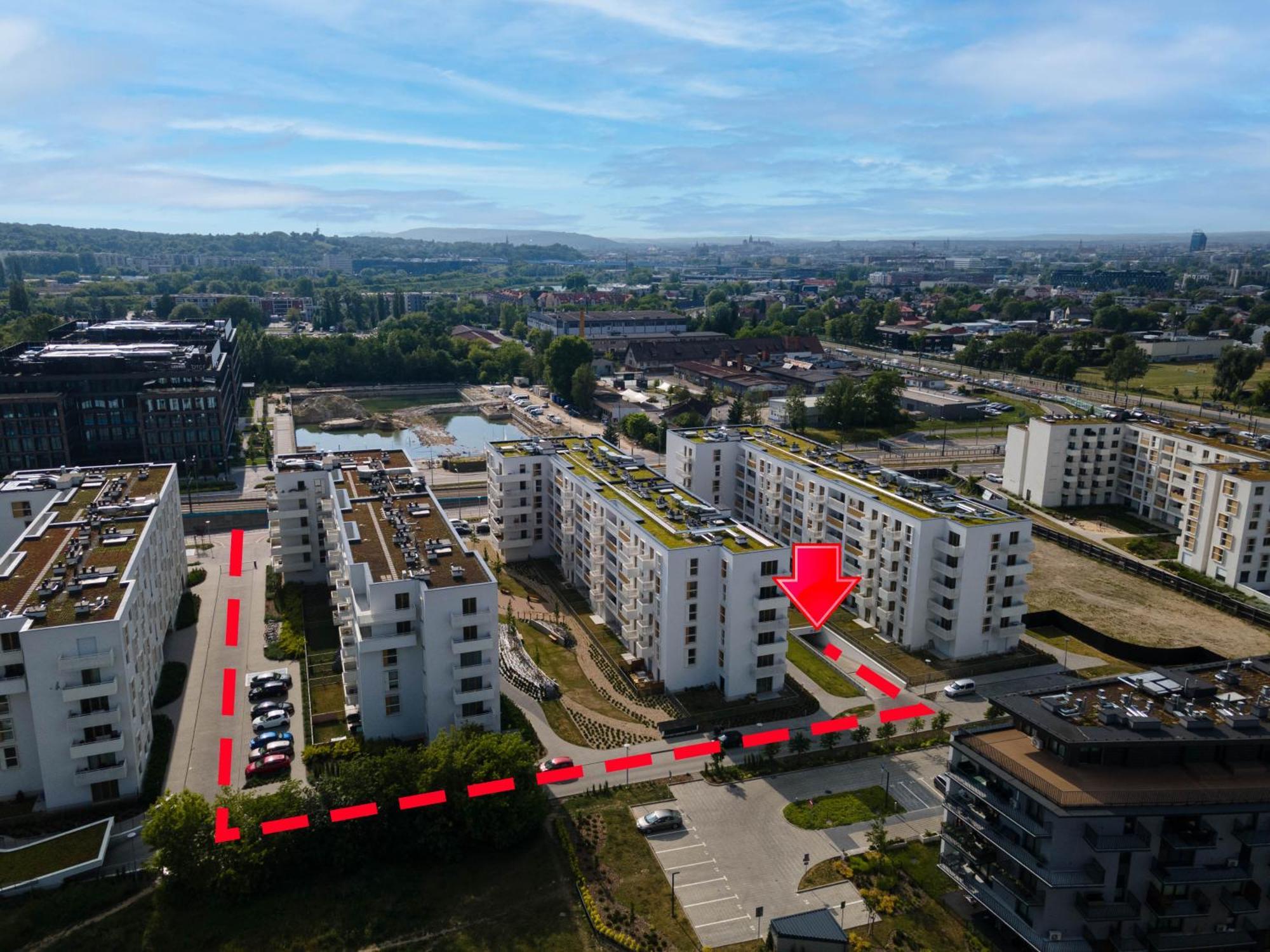 Saska Park Apartments Krakow Bagian luar foto